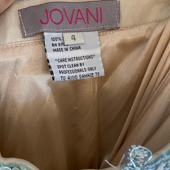 Jovani Sequin Skirt with High Slit - Picture 5 of 5